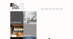 Desktop Screenshot of inout-arh.ba